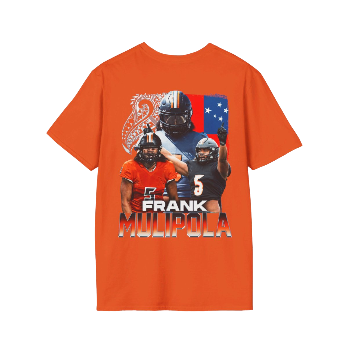 Frank Mulipola Soft-Style Badge Tee