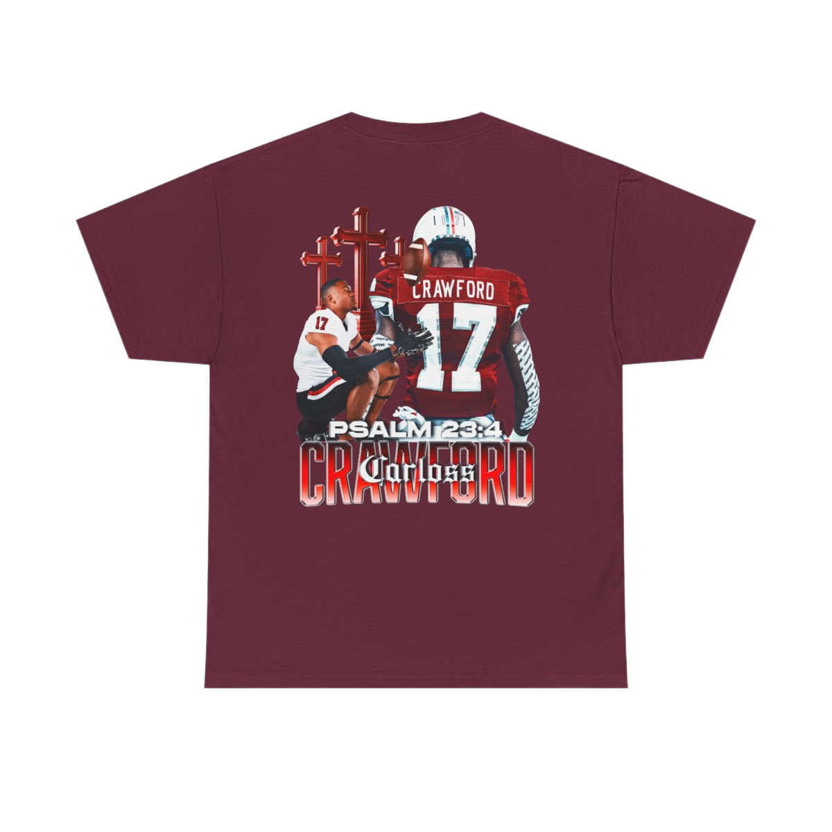 Carloss Crawford Heavyweight Badge Tee