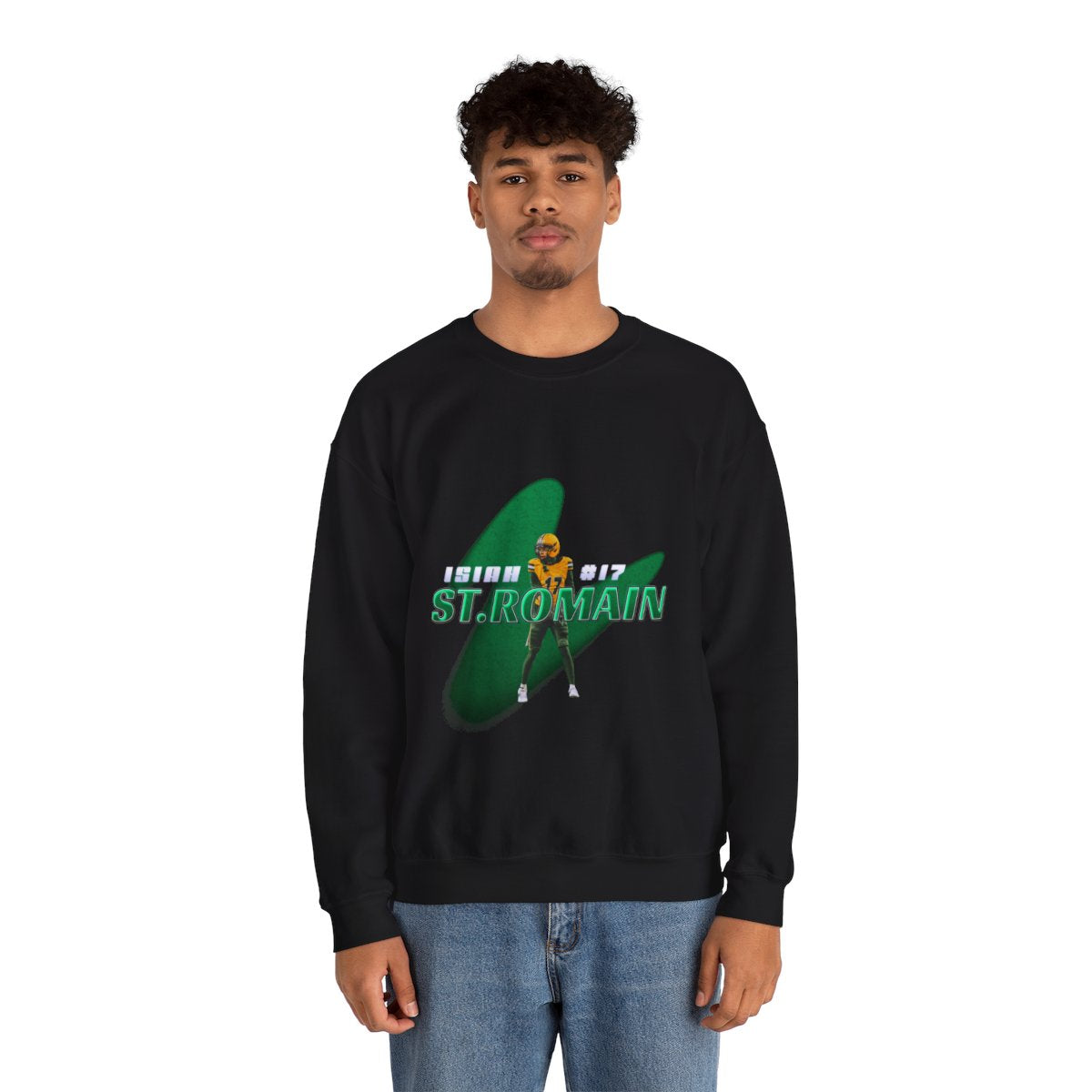 Isiah St.Romain Warm-Ups Crewneck Sweatshirt