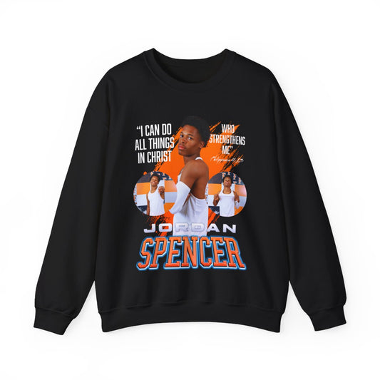 Jordan Spencer Featured Quote Crewneck Sweatshirt