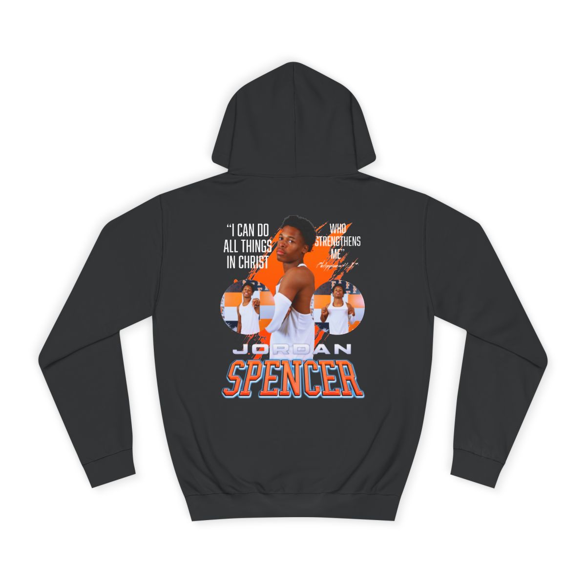 Jordan Spencer Featured Quote Premium Hoodie