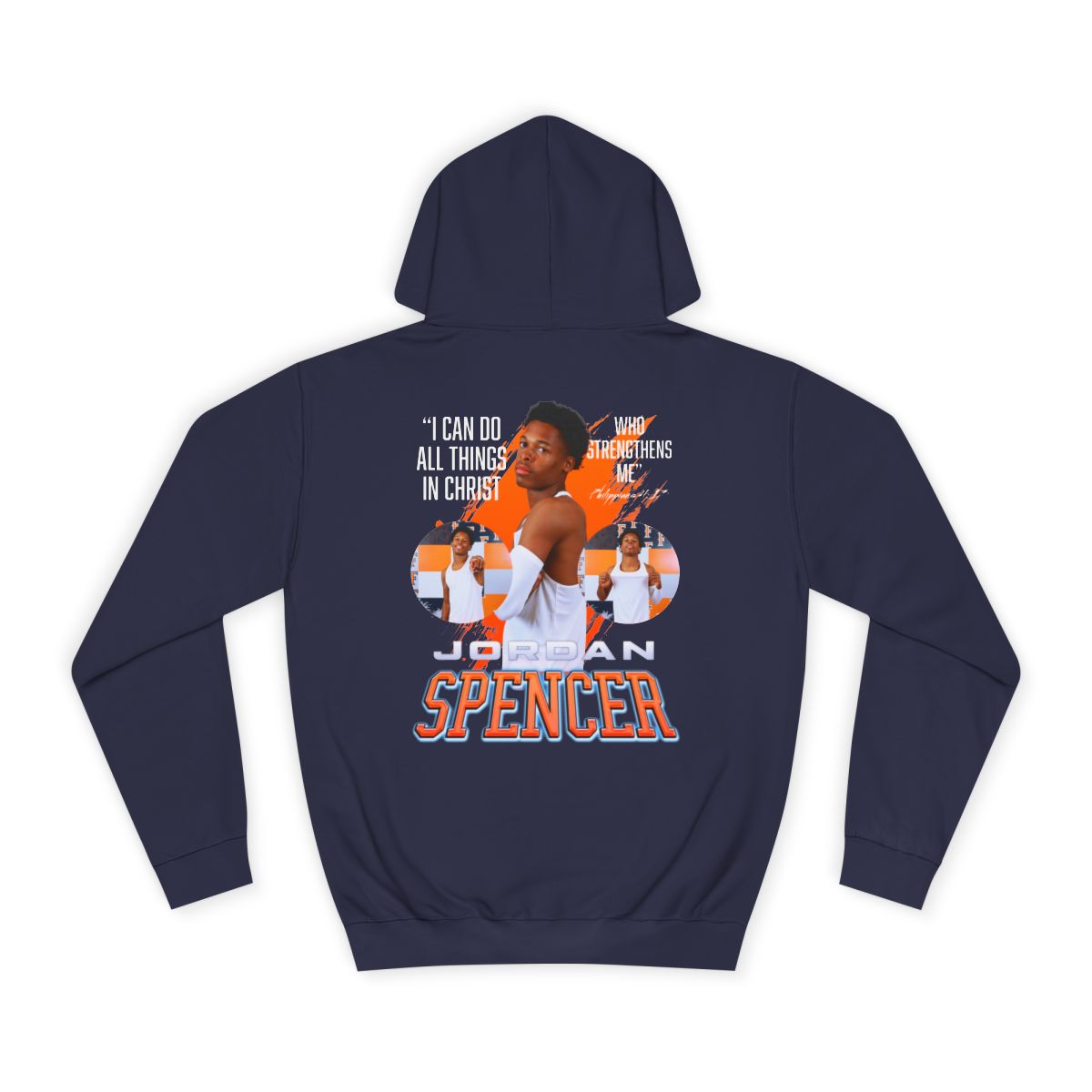 Jordan Spencer Featured Quote Premium Hoodie