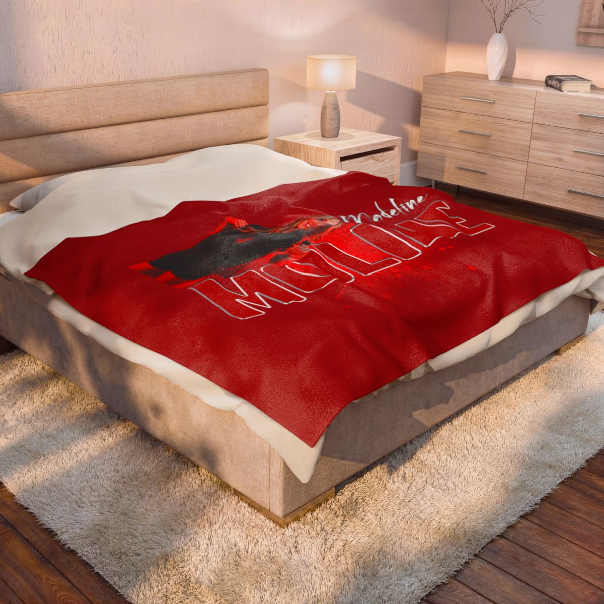 Madeline Moline 60"-80" Plush Blanket