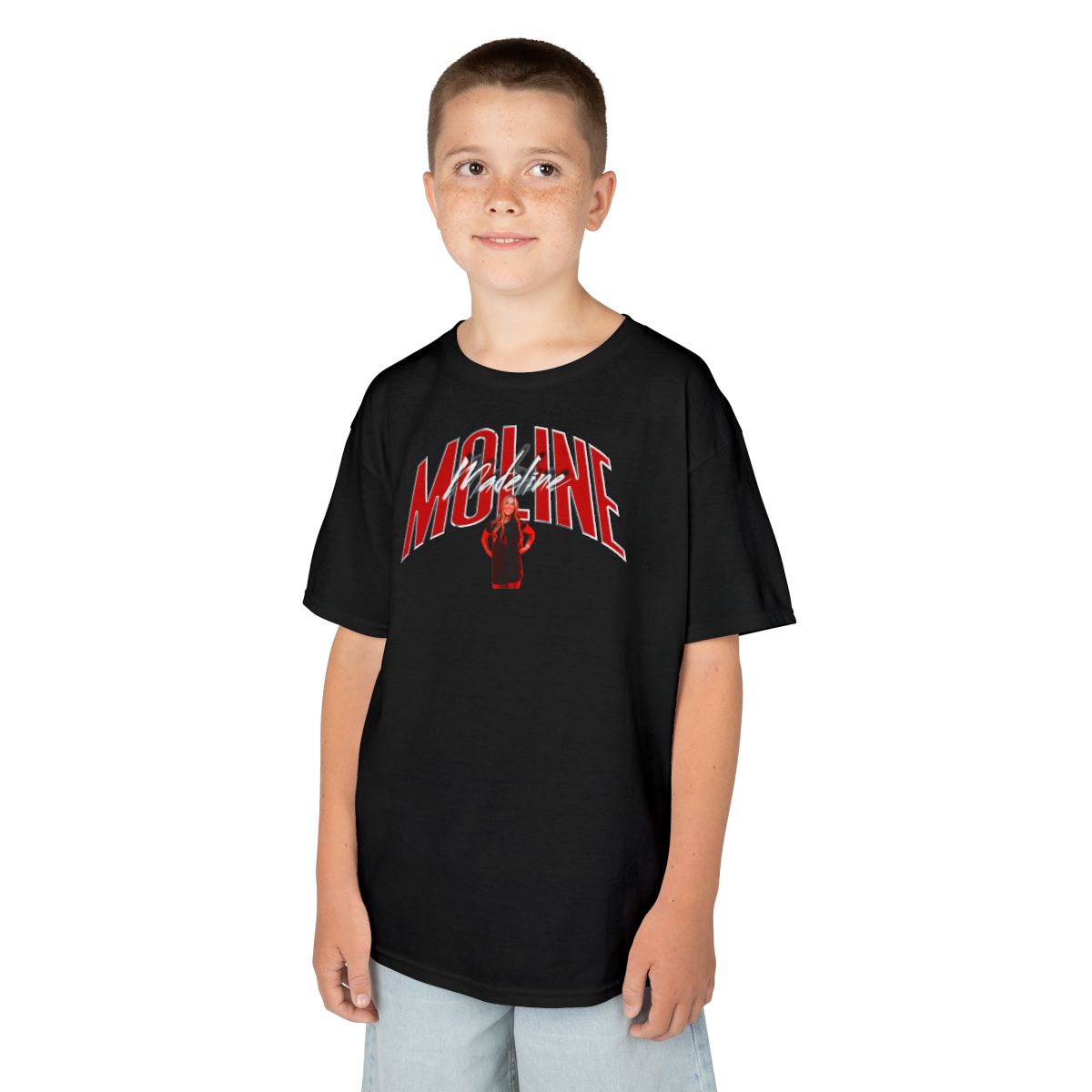 Madeline Moline Curved Combo Colored Kids Tee