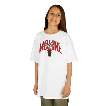 Madeline Moline Curved Combo Colored Kids Tee