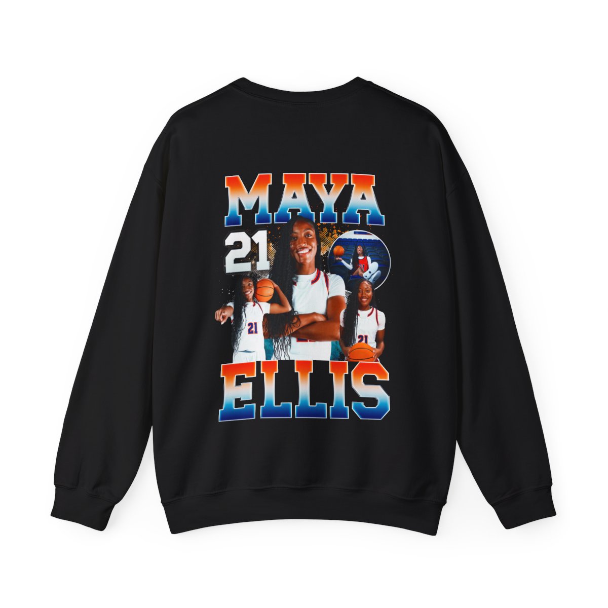Maya Ellis Logo Front & Back Crewneck