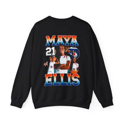 Maya Ellis Logo Front & Back Crewneck