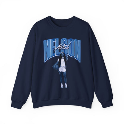Natiah Nelson Curved Combo Colored Crewneck Sweatshirt