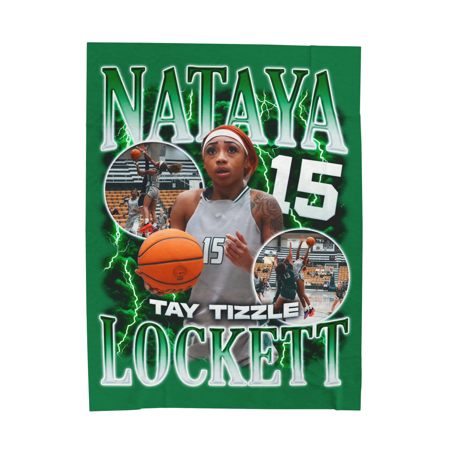 Nataya Lockett 60"-80" Plush Blanket