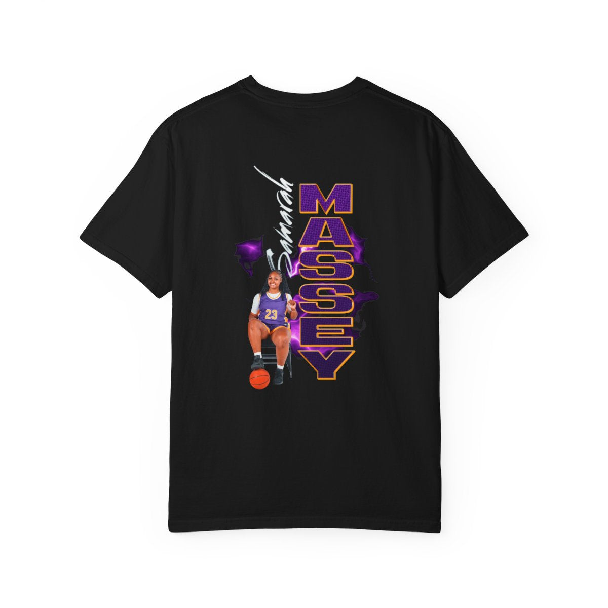 Samarah Massey Logo Front & Back Premium Tee