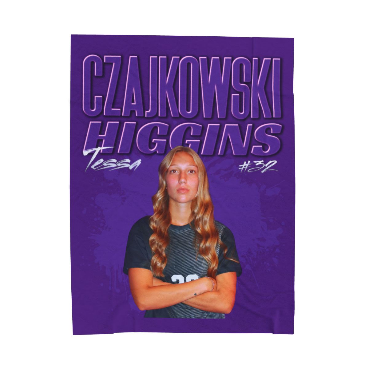 Tessa Czajkowski Higgins 60"-80" Plush Blanket