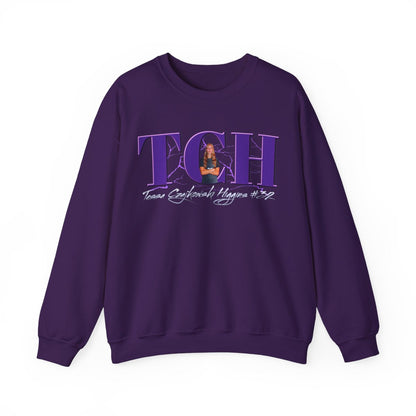 Tessa Czajkowski Higgins Big Initials Crewneck Sweatshirt