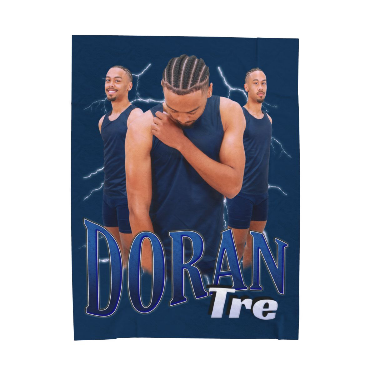 Tre Doran 60"-80" Plush Blanket